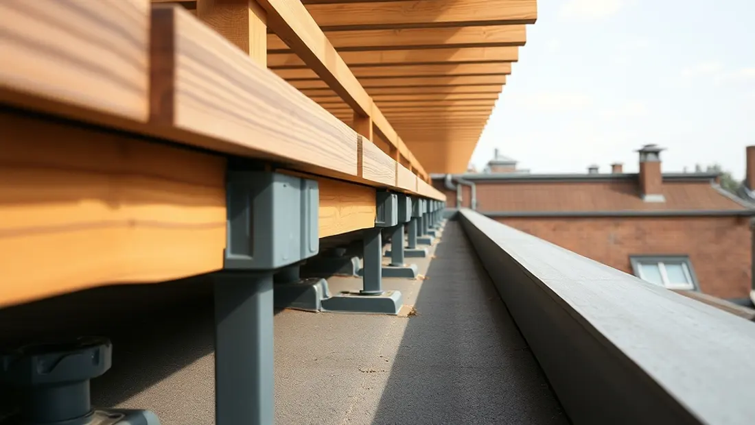 Installer une terrasse en dalles avec des plots terrasses : illustration 1